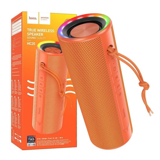 Hoco Wireless Speaker HC20 Luster Sports Vitality Orange